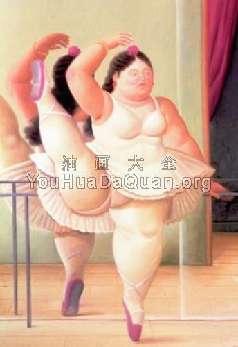 Dancer at the Barre - 费尔南多·博特罗